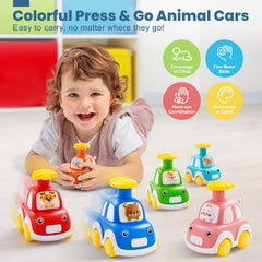 TooyBing bear driver car emphasizes sturdy grip and safe push action