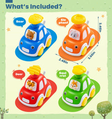 TooyBing press and go squirrel driver engages curiosity during playful motion