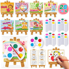 TooyBing valentines day cards with paints for classroom crafts
