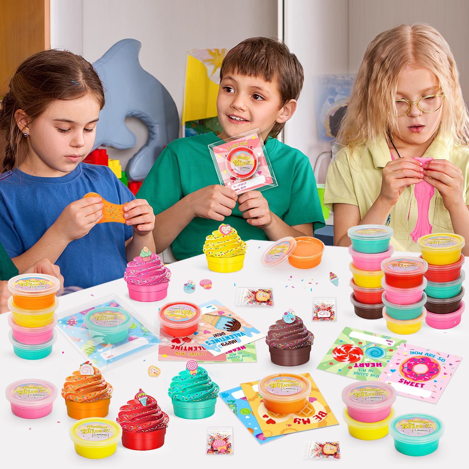 TooyBing vibrant slime colors stay vivid over time during reuse.