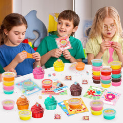 TooyBing vibrant slime colors stay vivid over time during reuse.