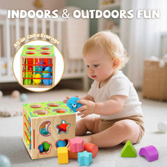 Tooysea grab blocks with elastic challenges improve grip strength and dexterity.