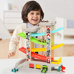 TOP BRIGHT color-number cars encourage early math and color perception