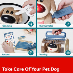 TOP BRIGHT Doctor Kit wooden carrier supports compact storage.