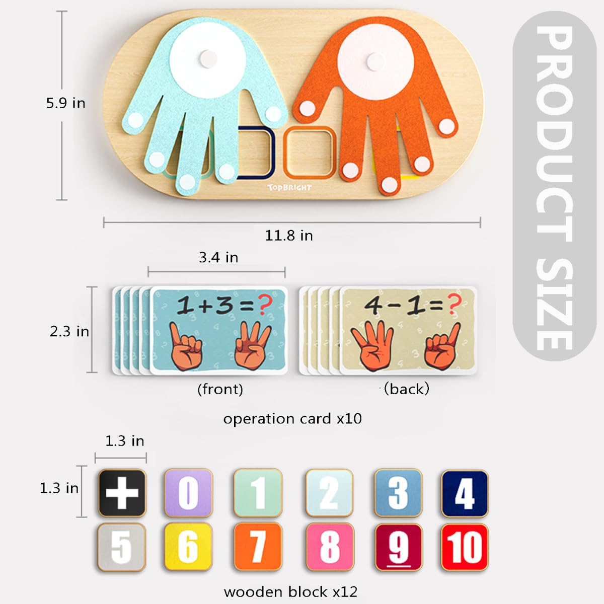 TOP BRIGHT Gift-Ready Packaging offers a ready-to-gift educational toy for birthdays.