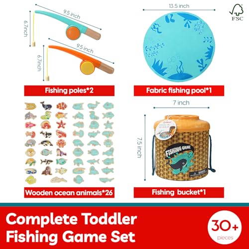 TOP BRIGHT Montessori toy builds fine motor skills and focus.