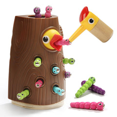 TOP BRIGHT magnetic bird feeding game closeup showing engaging play and fine motor use