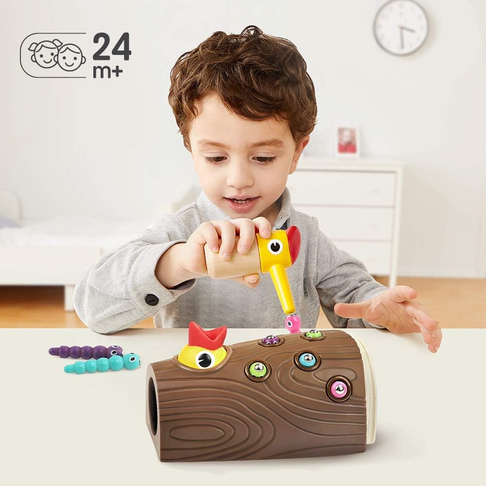TOP BRIGHT toddler playtime scene with nature themed toys
