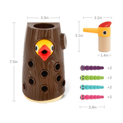TOP BRIGHT hollow tree stump storage keeps accessories organized after play