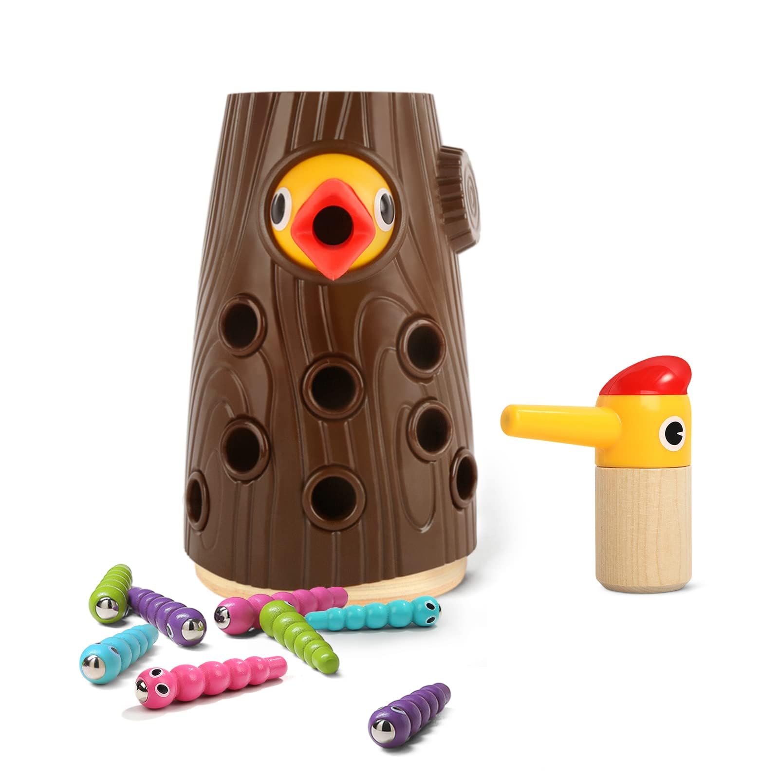 TOP BRIGHT toddler play with worms demonstrates fine motor exploration