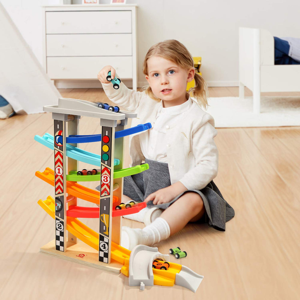 TOP BRIGHT smooth edges and non-toxic paint ensure safe toddler play