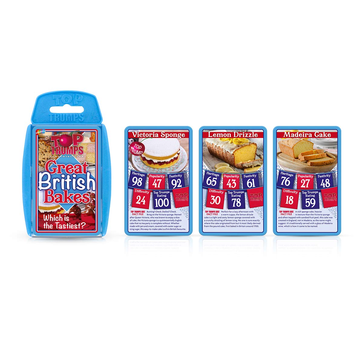 Top Trumps British Bakes play packs into family game nights with friendly competition
