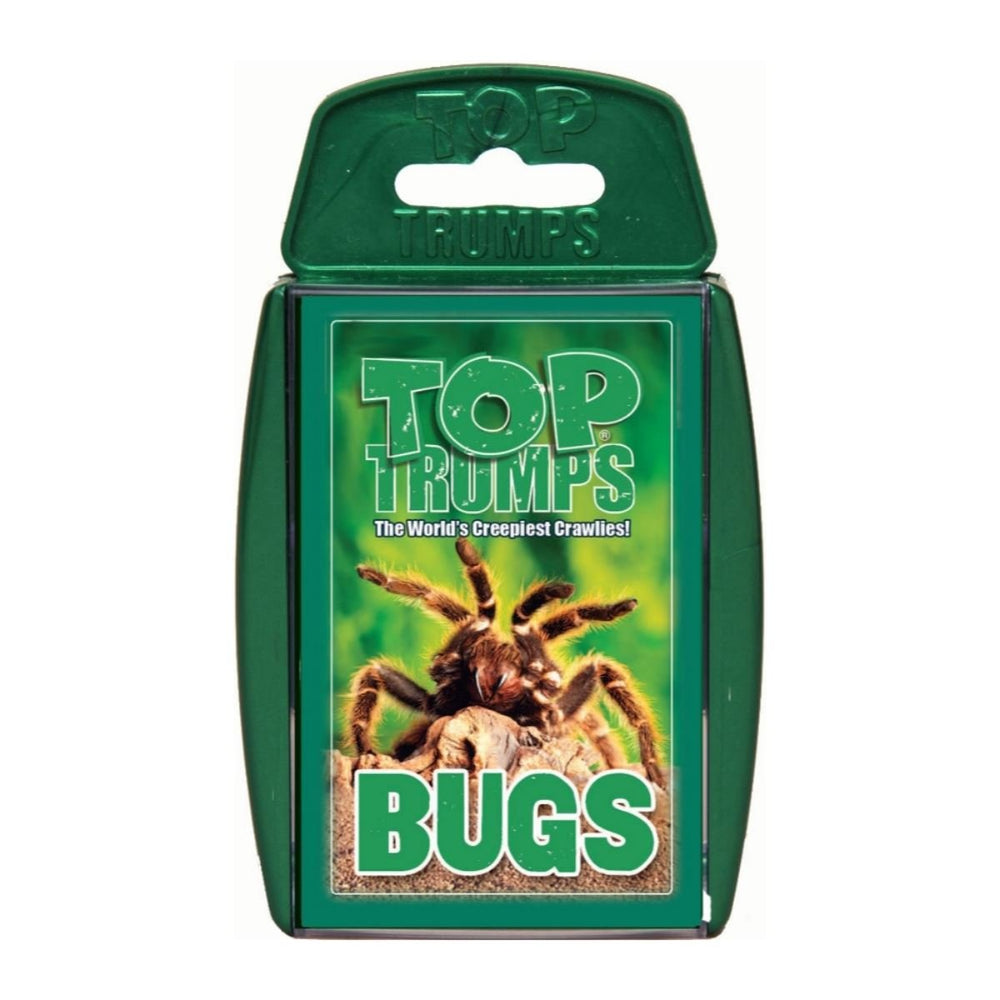 Top Trumps Bugs classic card game – bug cards for family learning and fun