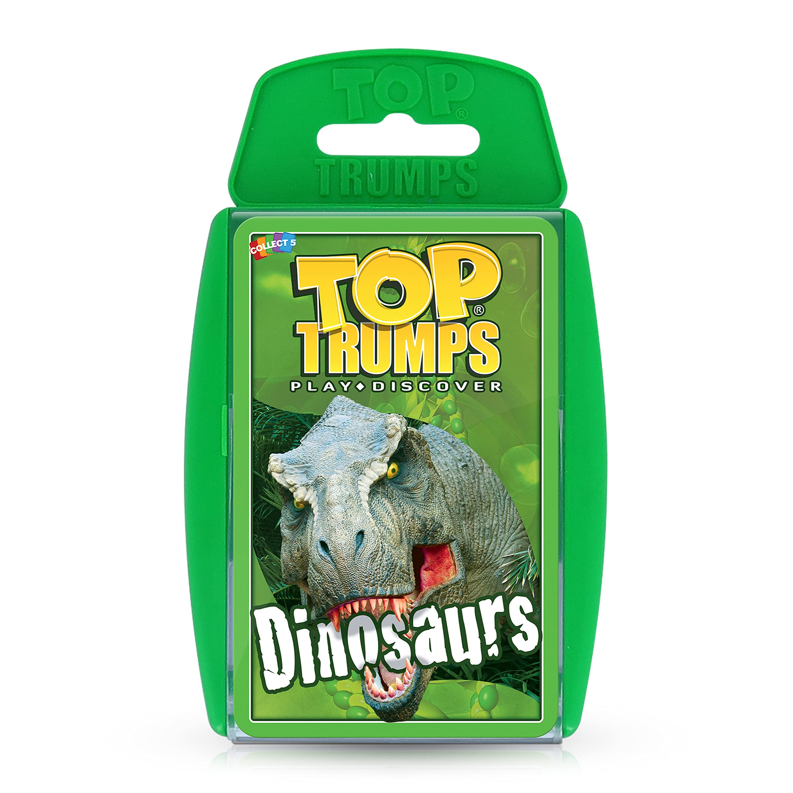 Top Trumps Dinosaurs Classics cover image for family-friendly learning and fun