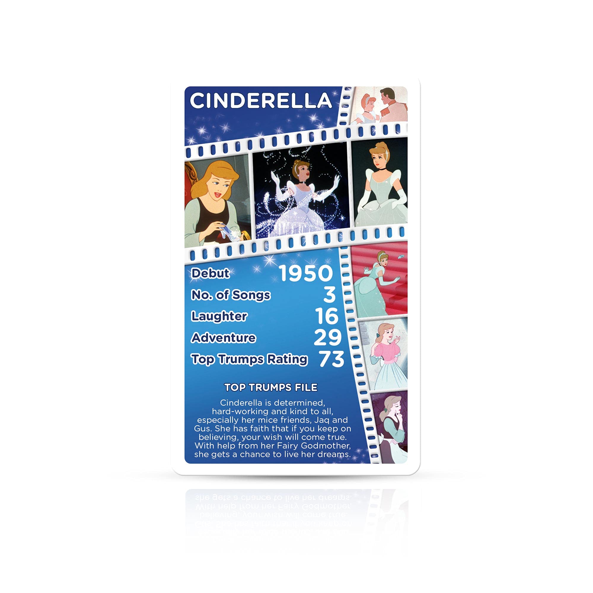 Top Trumps Disney Classics Dumbo card highlights charm and flight moments