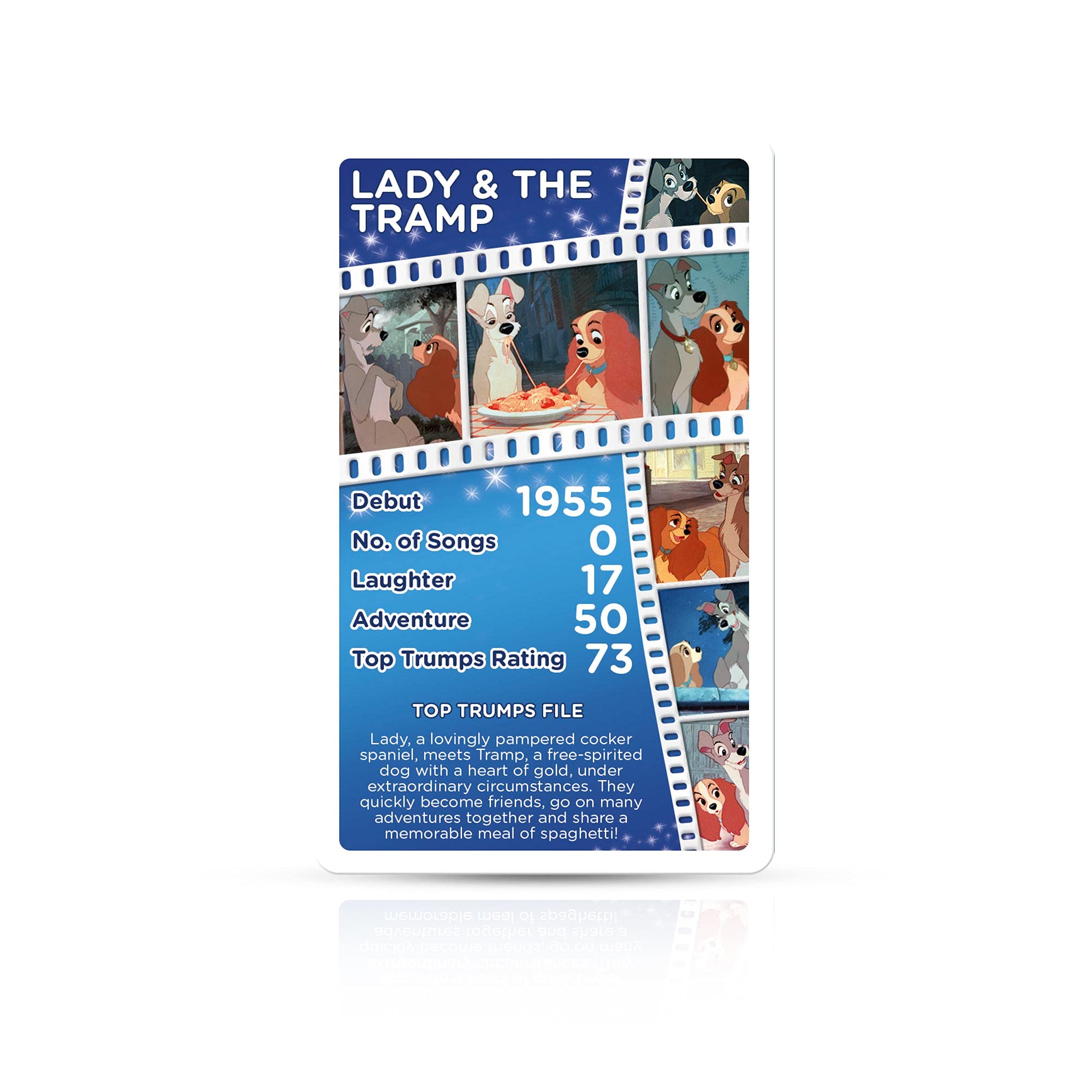 Top Trumps Disney Classics Snow White card showcases timeless traits for strategy
