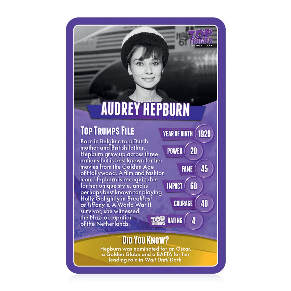 Travel-friendly Top Trumps Great Women pack ideal for road trips and outdoor learning.
