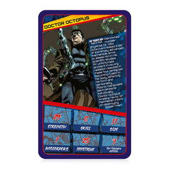 Top Trumps Marvel Universe Specials cards spread for fast rounds with friends.