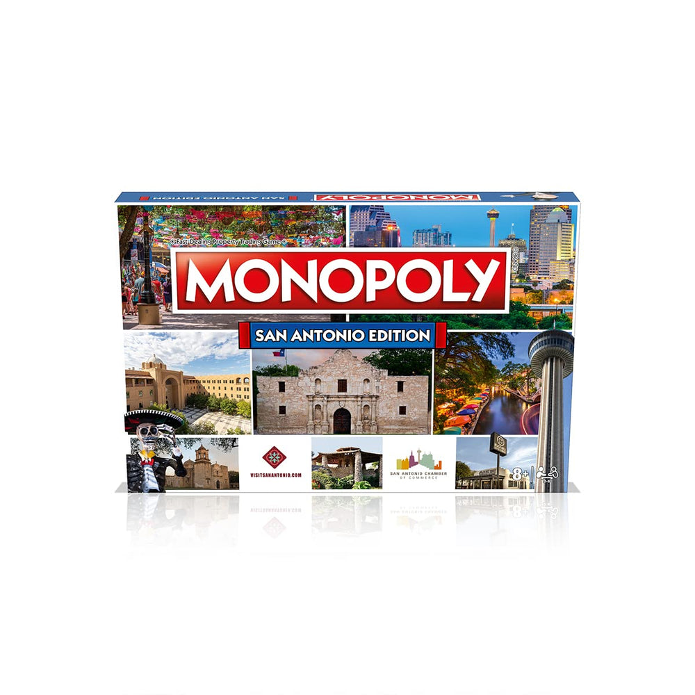 Money pack included in Top Trumps Monopoly San Antonio Edition for authentic rounds