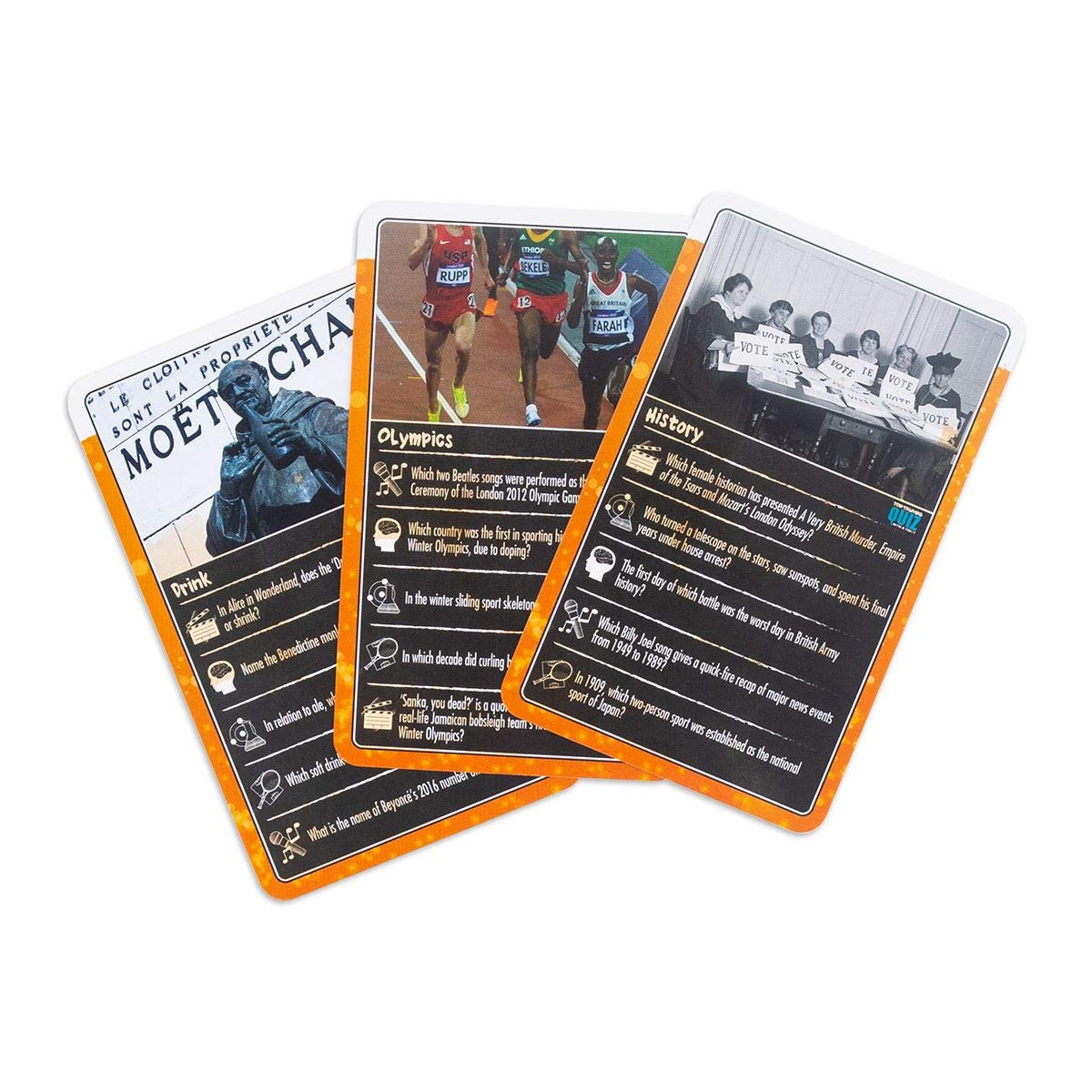 Top Trumps Pub Quiz box set on shelf signals ready-to-play entertainment.