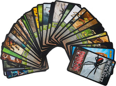 Top Trumps Spiders Classics wheel-spider-card shows unique web-spinning traits