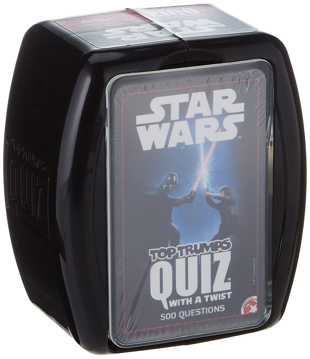 Top Trumps Star Wars Quiz Game character questions spark nostalgia and debate.