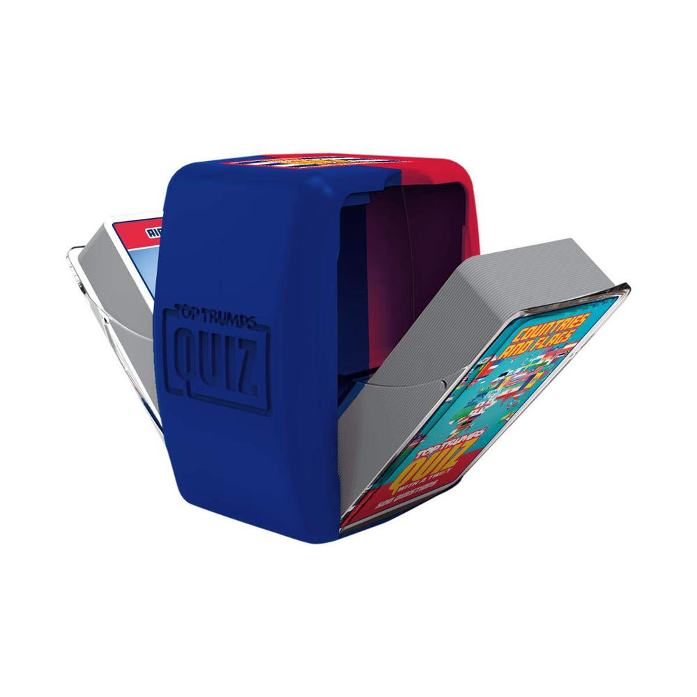 Top Trumps travel-size quiz game fits car trips and hotel stays.