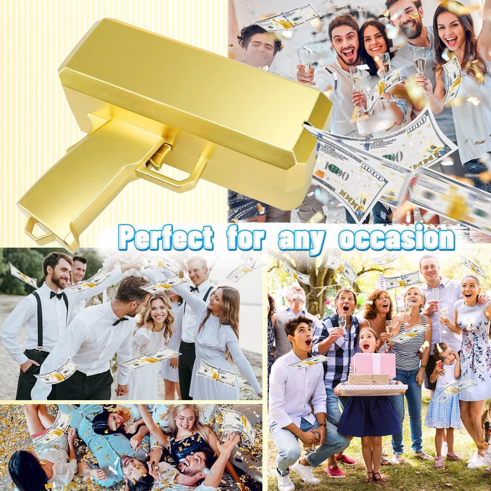Compact handheld design for portable party fun