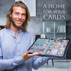 TopDeck 200 travel-ready design blends style with practical card storage