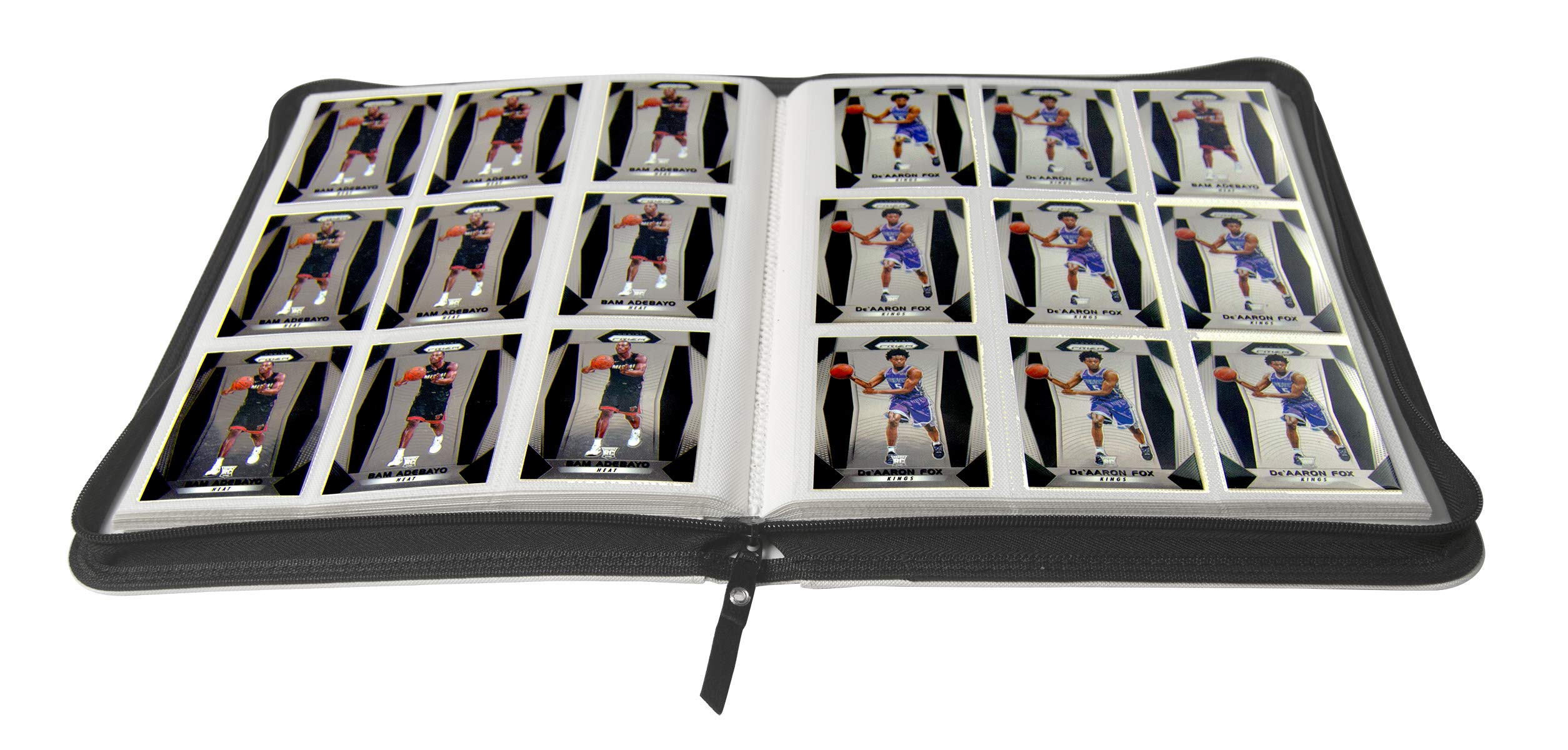 TopDeck 500 Card Ringless Zip Binder Pro compatible with Pokemon Yu-Gi-Oh MTG and more
