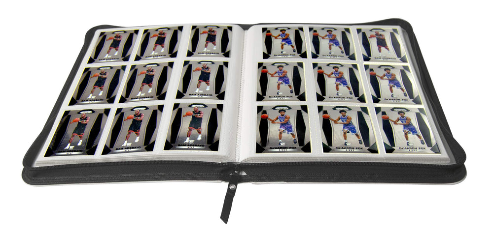 TopDeck 500 Card Ringless Zip Binder Pro compatible with Pokemon Yu-Gi-Oh MTG and more
