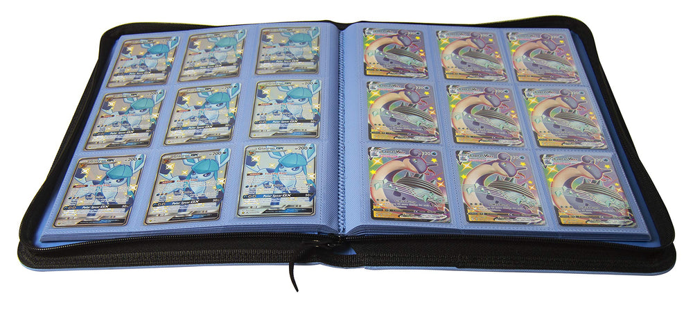 TopDeck 9-pocket side-load pages show organized storage for quick deck building.