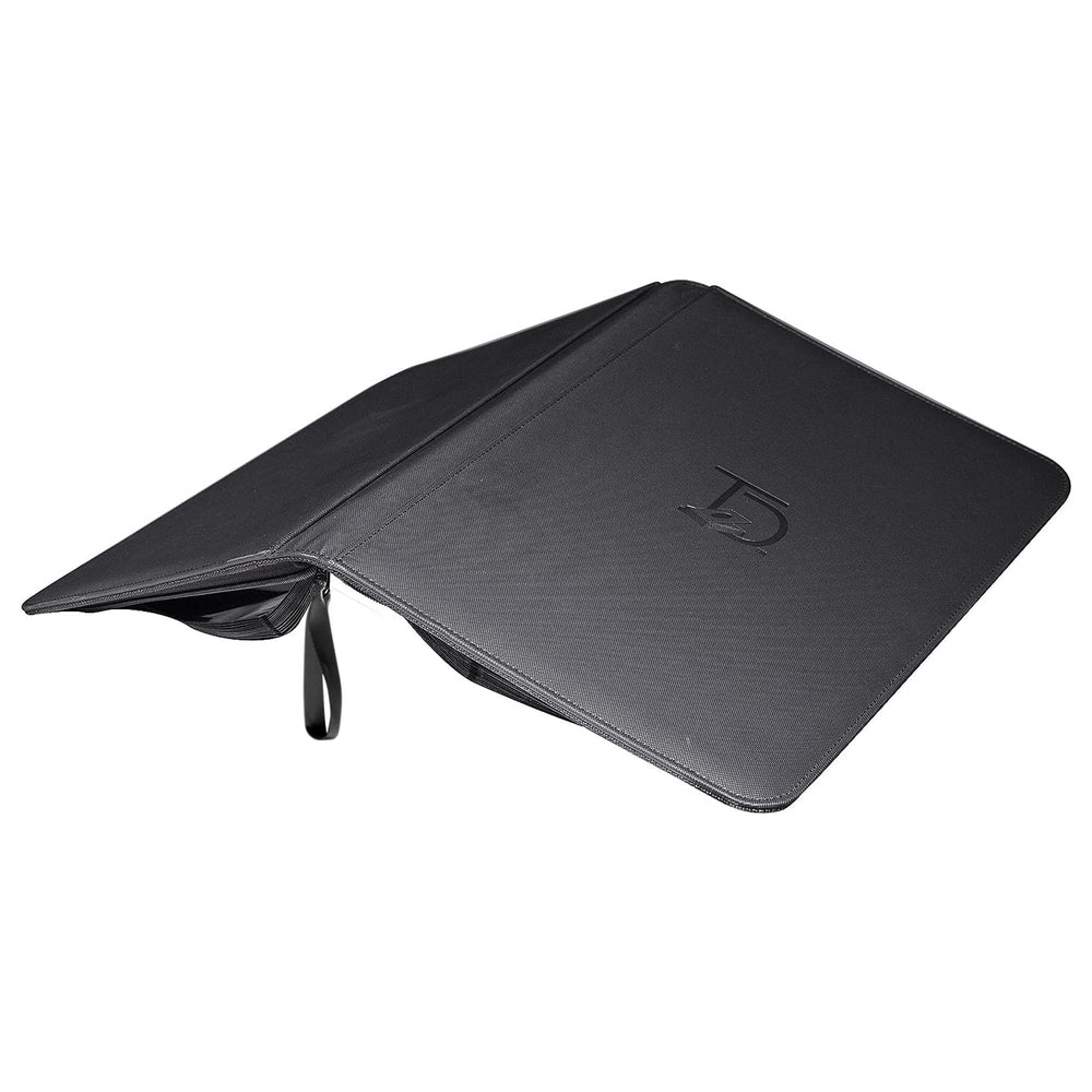 TopDeck Mini TopLoader Binder zipper with PU tassel detail.