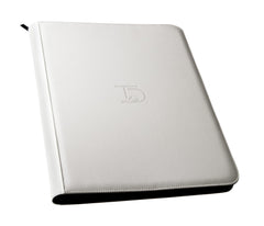 TopDeck TCG Binder White keeps dust and humidity out for longer-lasting collections.