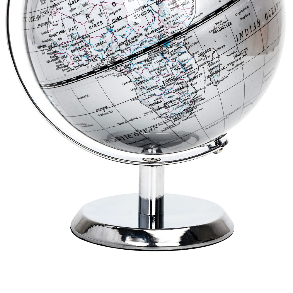Topglobe globe with rotating stand for easy viewing from any angle