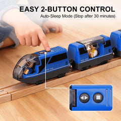 TOPLIVING forward, stop, and reverse buttons enable realistic control