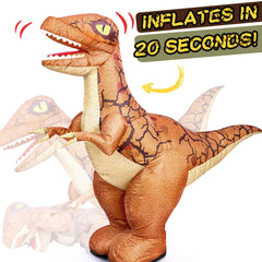 TOPMVP dinosaur RC toy 360-degree rotation demo