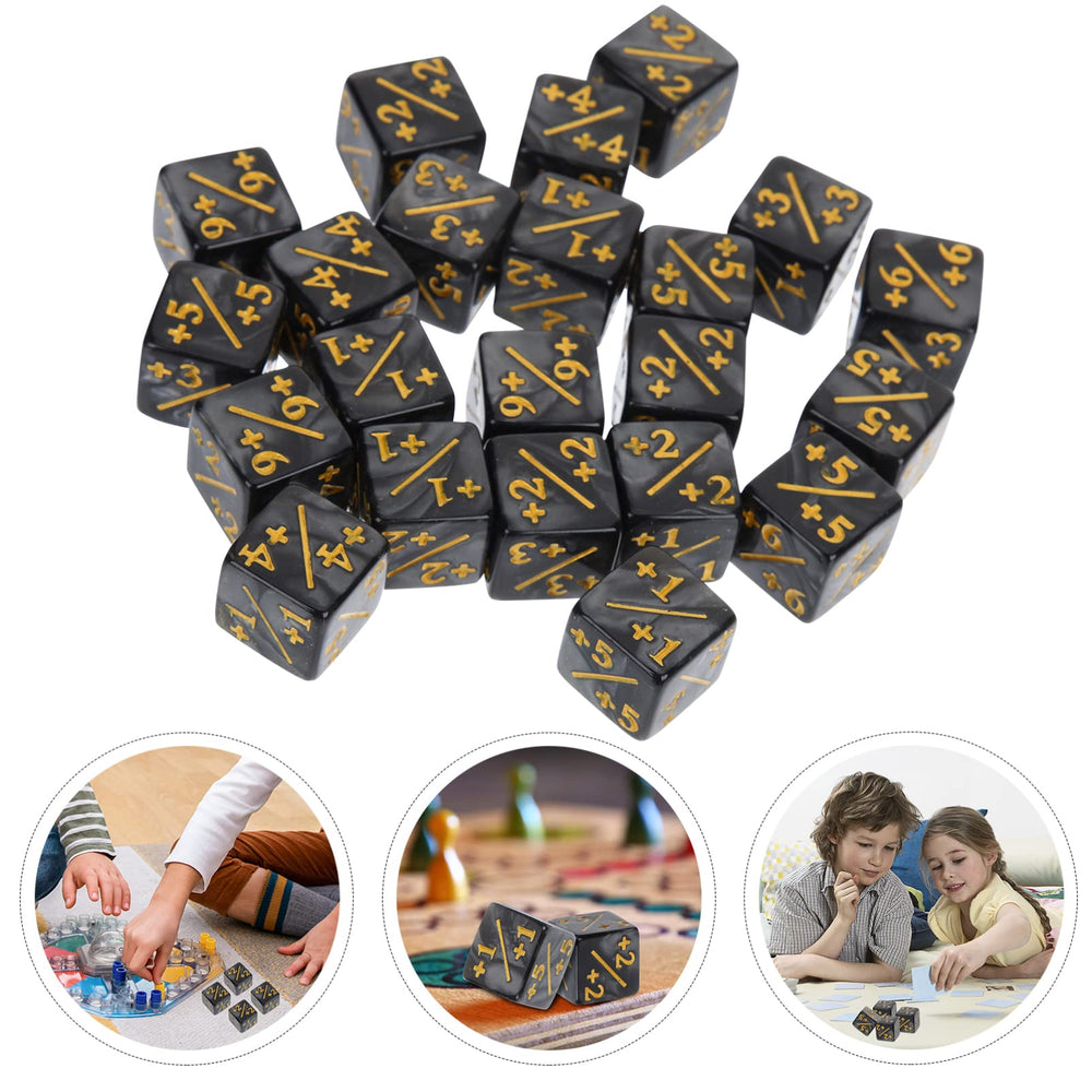 Topperfun CCG-friendly-dice suitable for card game sessions