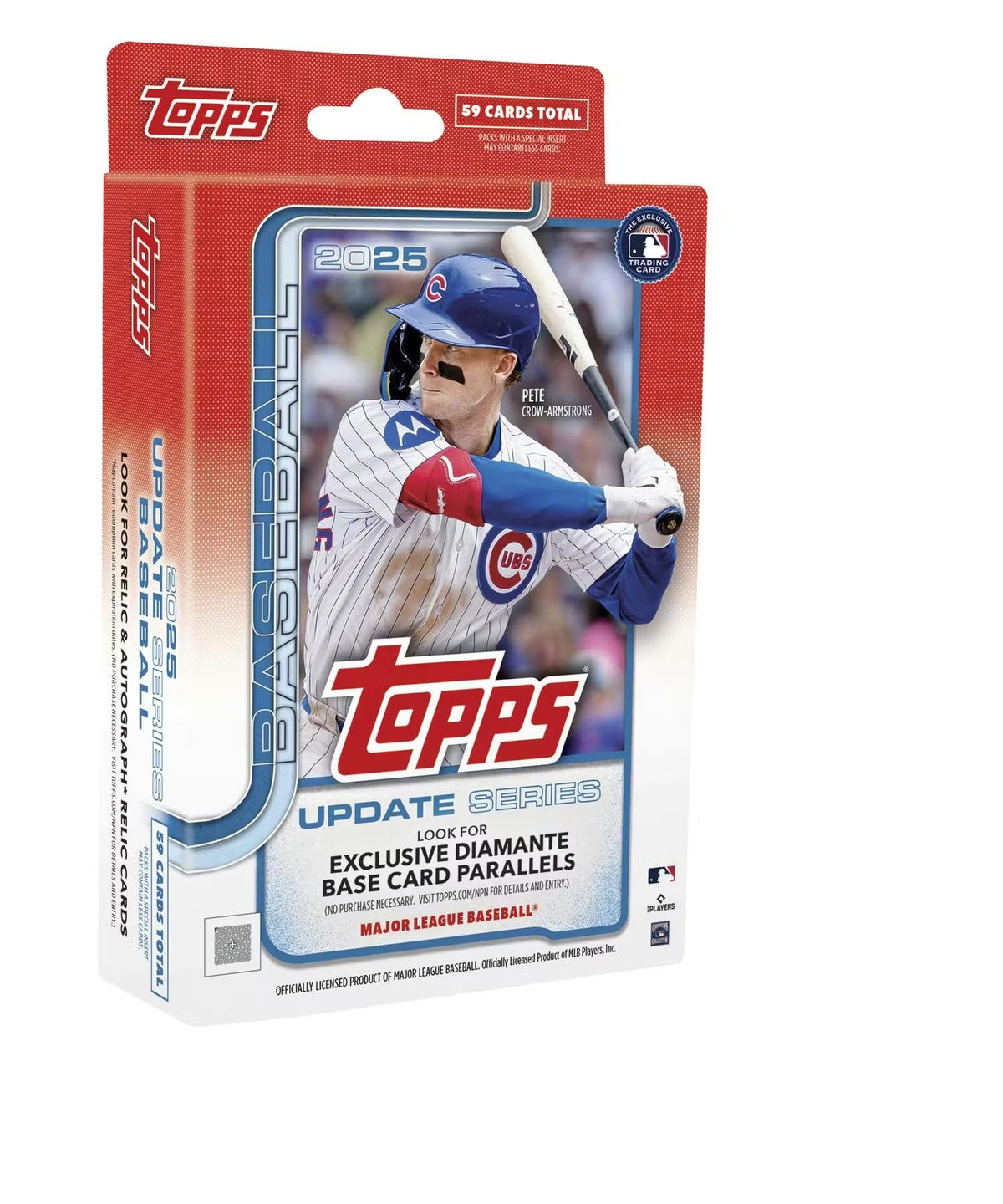 Topps 2025 Update Series hanger box with Diamante parallels for collectors