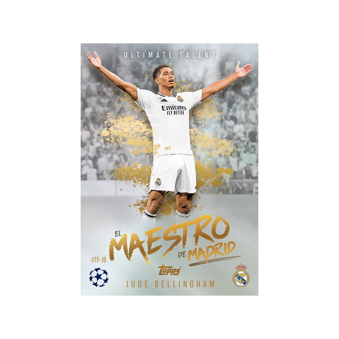 Topps Match Attax 24/25 champions foil cards add standout shine.