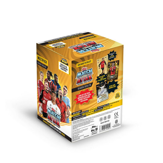 Topps Match Attax 24/25 pack inside cards, base and foil variety.