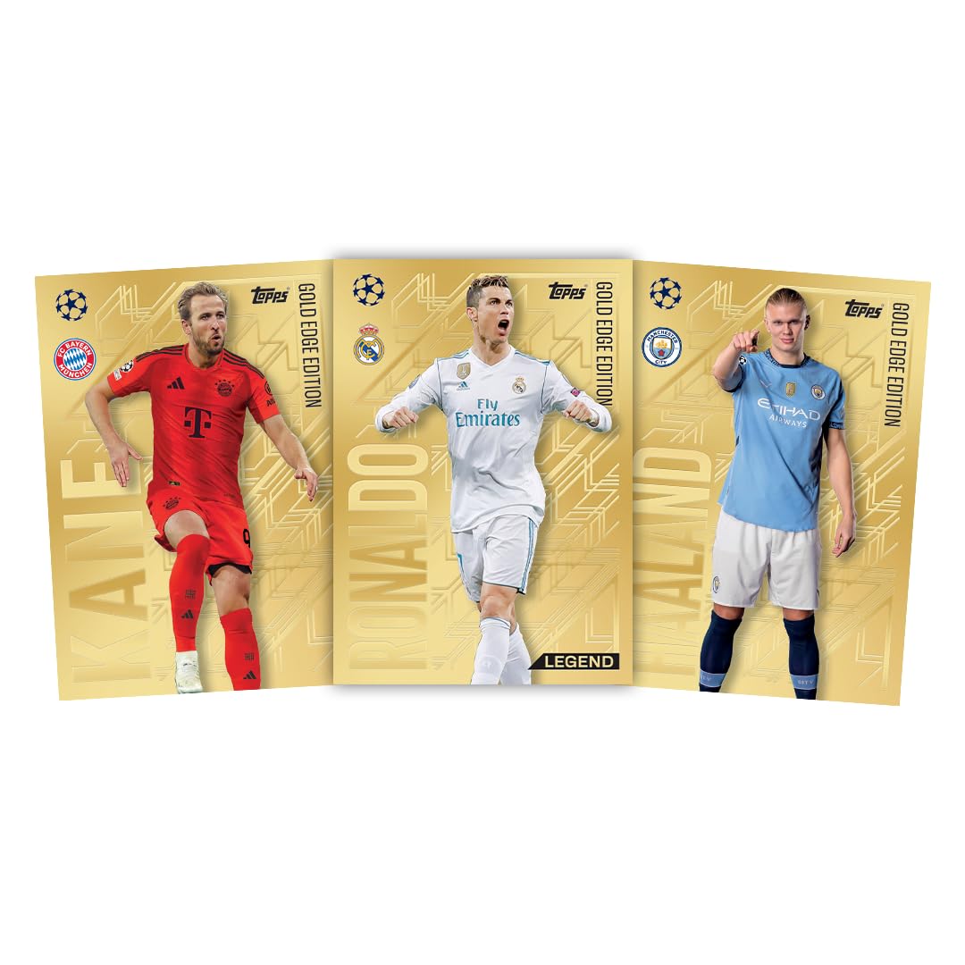 Black Edge card presents bold contrast for a standout Topps collection piece.