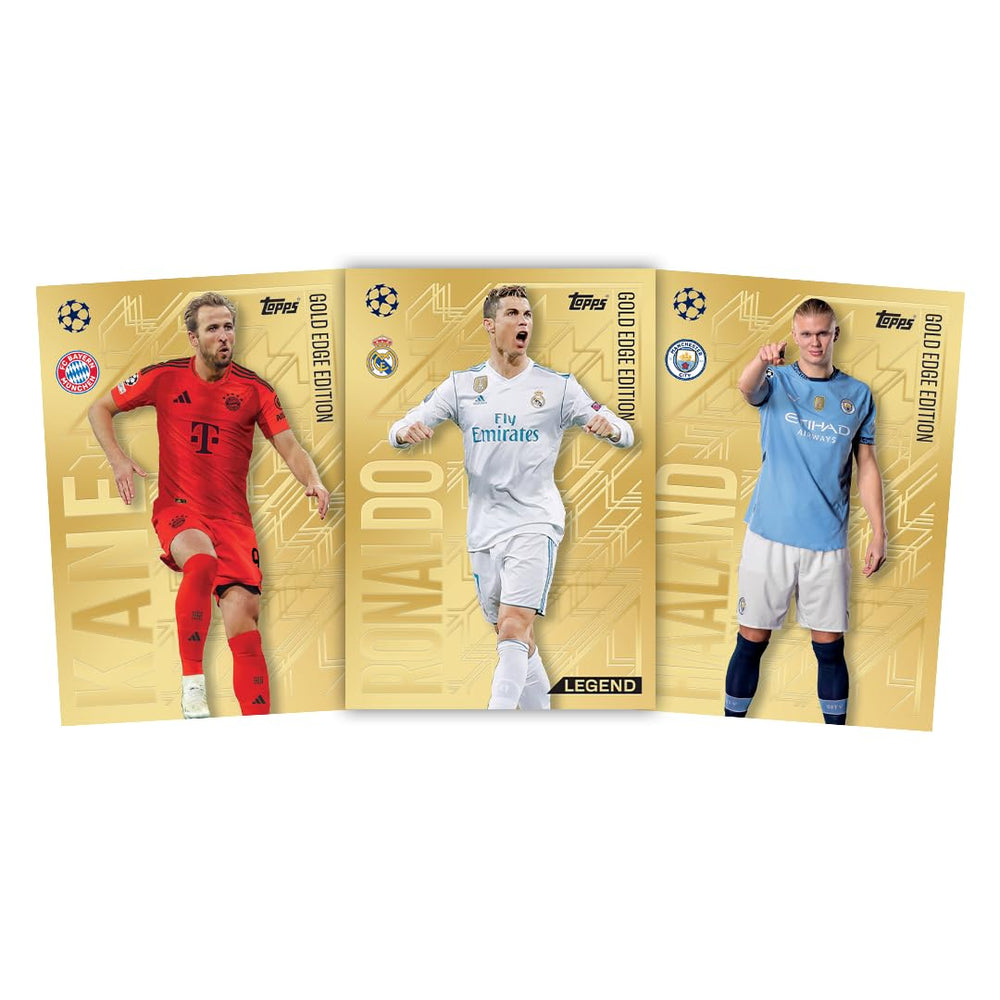 Black Edge card presents bold contrast for a standout Topps collection piece.