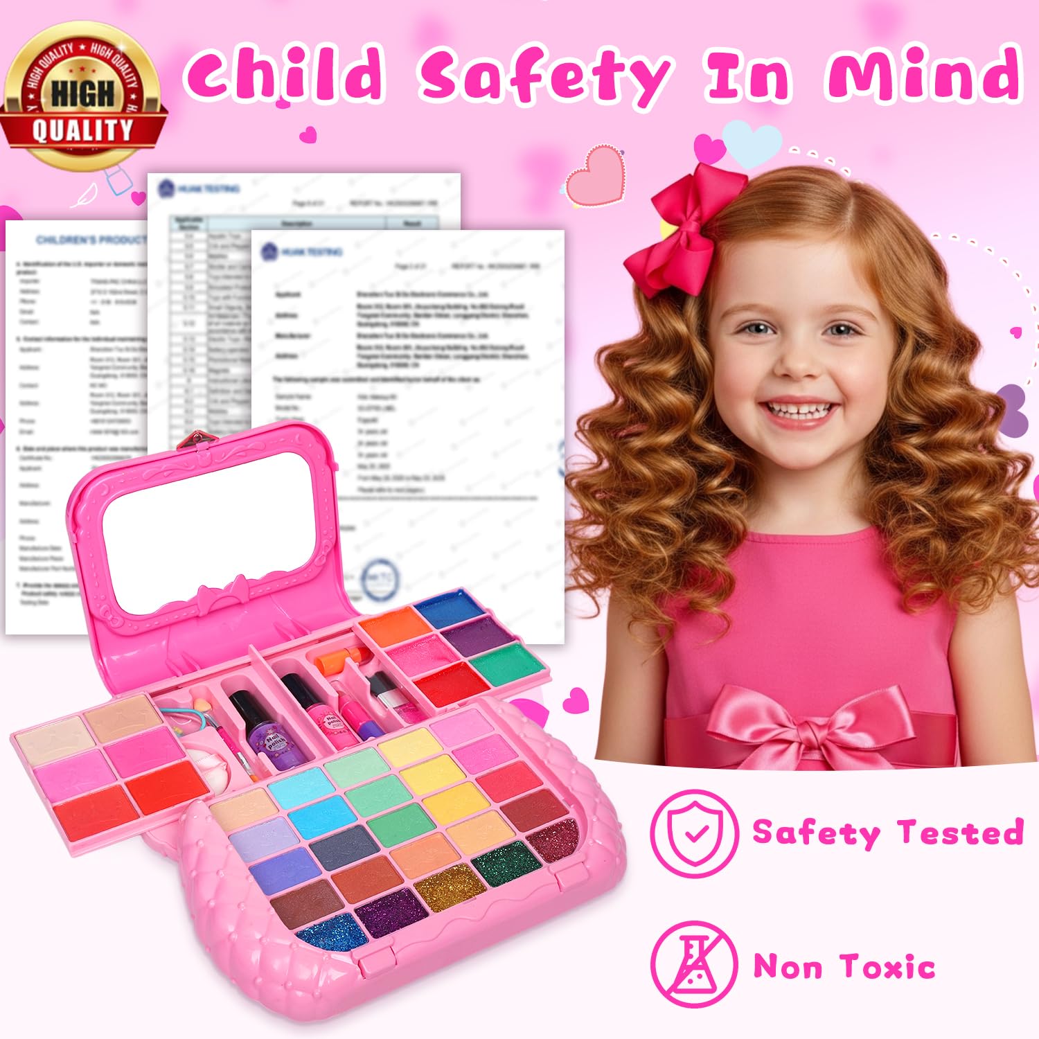 Topsolid powder puff eases blending for gentle, mess-free playtime