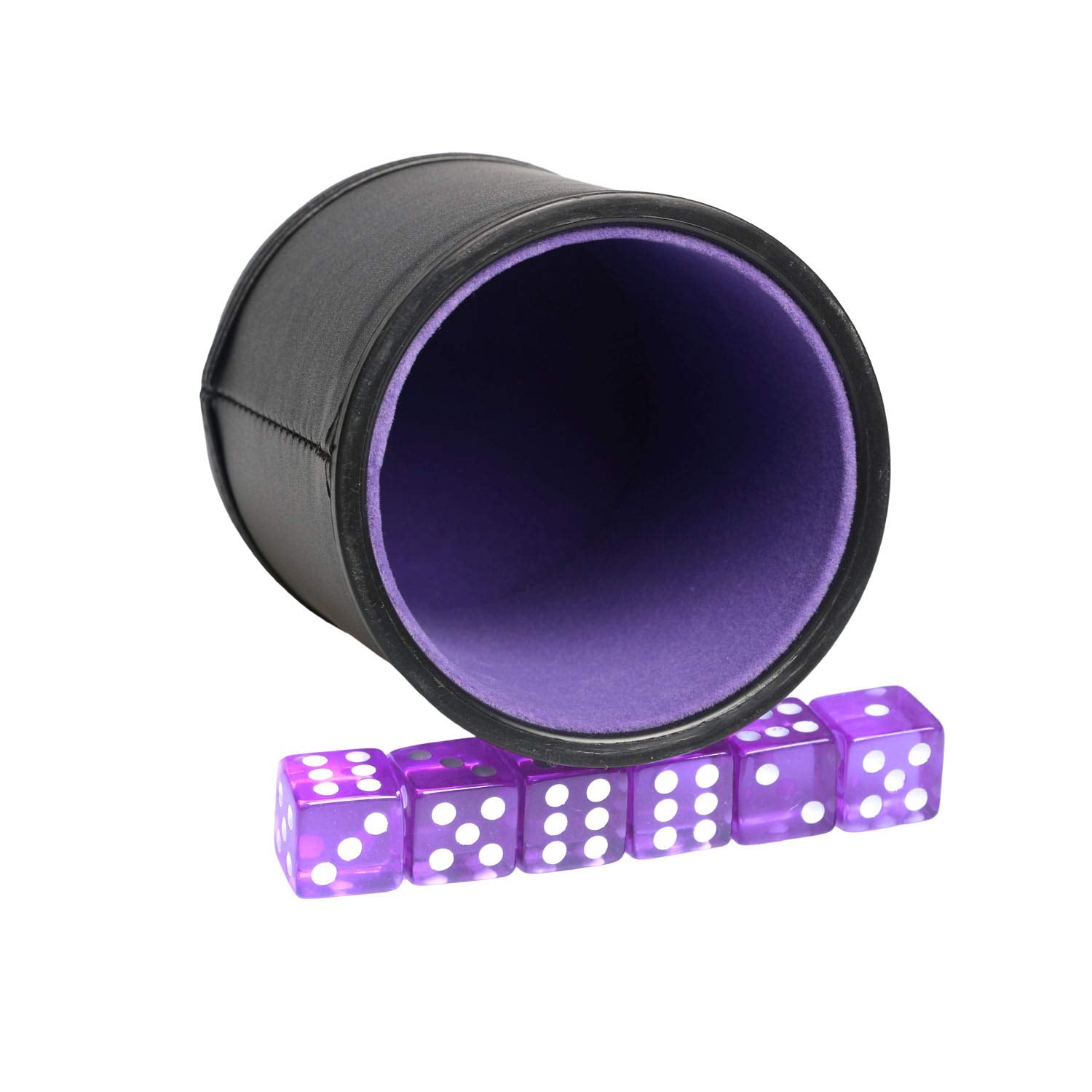 TOPTAN dice cup used at home for a family game night setup with calm shaking.