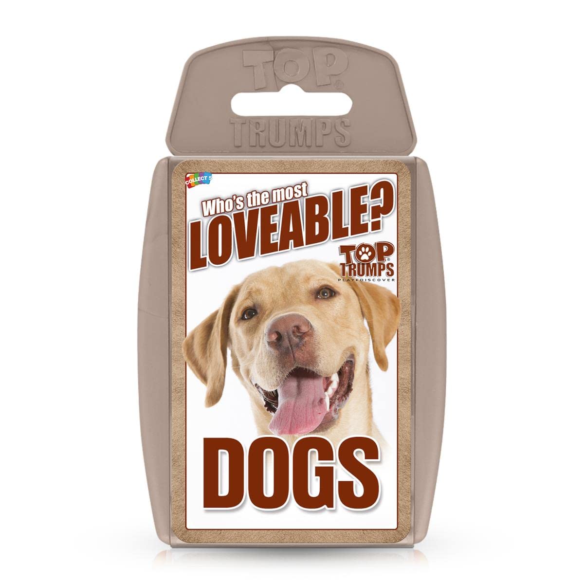 Top Trumps Dogs card deck pack ready for family game night