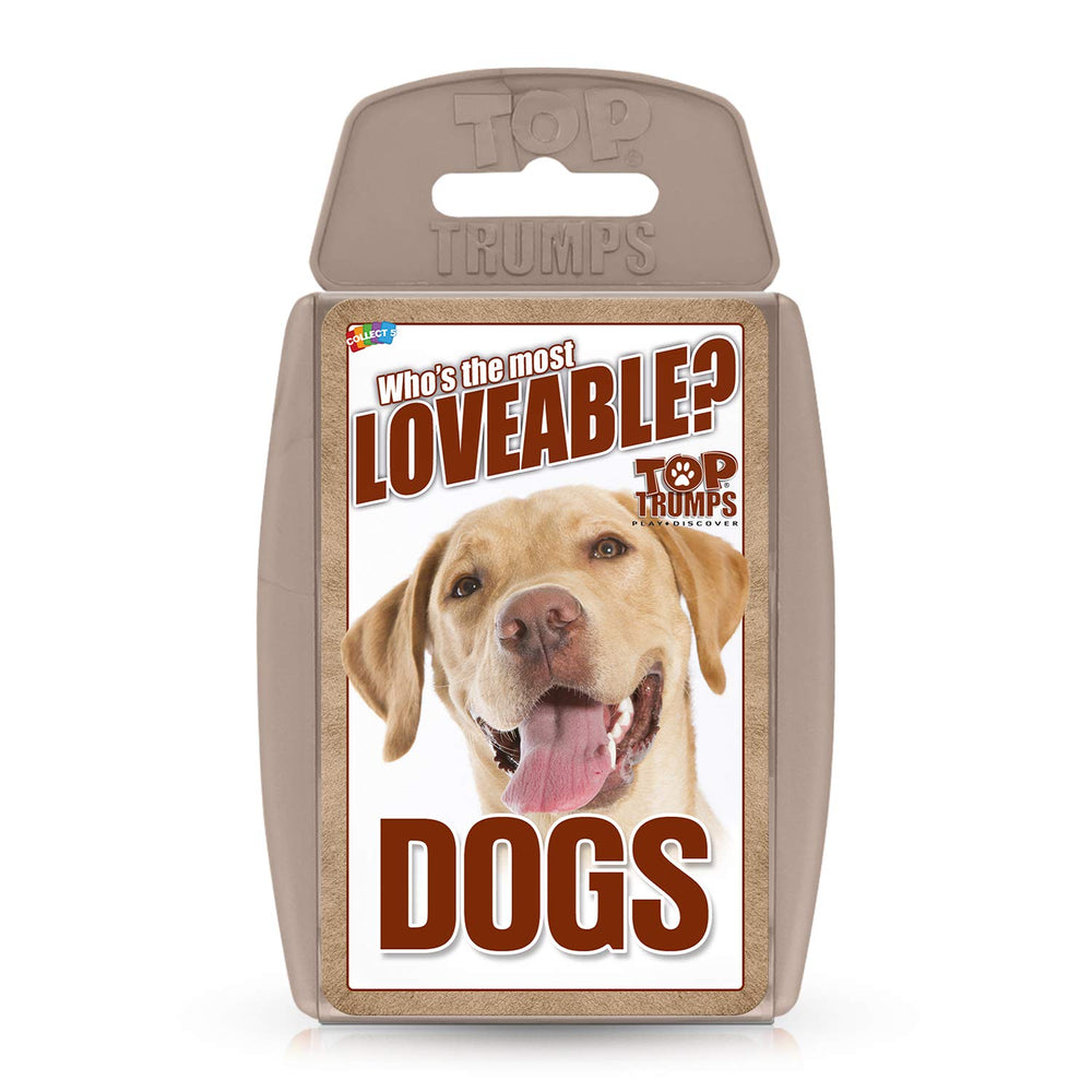 Top Trumps Dogs family game night setup for all ages