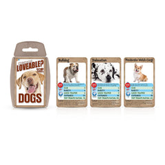 Top Trumps Dogs hands-on gameplay encourages social interaction