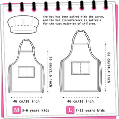 TOPWAYS apron back elastic band ensures flexible sizing.