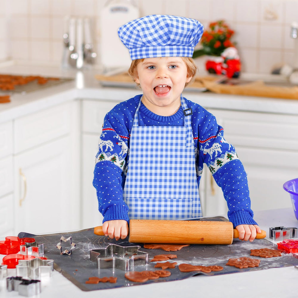TOPWAYS plaid check pattern adds timeless style for kids.